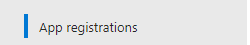APPLICATION REGISTRATION interface screenshot 1 in Single Sign-On (SSO) with Entra