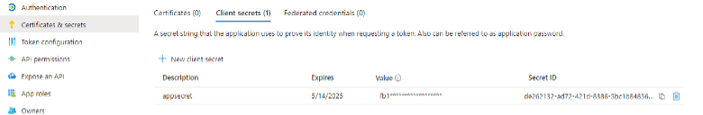 CONFIGURING THE REGISTRATION interface screenshot 6 in Single Sign-On (SSO) with Entra